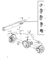 Ram Brake Line Diagram - 4779982AD