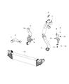 Jeep Renegade Intercooler Diagram - 68256123AA