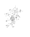 Ram Engine Mount Diagram - 68248786AE
