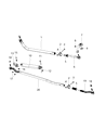 Jeep Wrangler Drag Link Diagram - 68258761AD