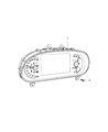 Dodge Viper Instrument Cluster Diagram - 5035355AA