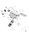 Jeep Renegade Air Filter Box Diagram - 68516903AA