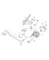 2017 Ram 1500 Engine Mount Diagram - 68170060AA