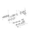 Jeep Exhaust Manifold Gasket Diagram - 5175748AA