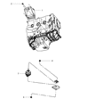 Dodge Nitro Engine Mount Bracket Diagram - 52125122AF