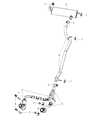 2010 Jeep Wrangler Catalytic Converter Diagram - 68040901AB