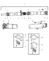 Ram Universal Joint Diagram - 5014733AB