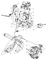 Chrysler Aspen ABS Control Module Diagram - 68025874AB