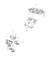 Jeep Exhaust Heat Shield Diagram - 68316484AA