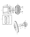 2020 Dodge Challenger Wheel Hub Diagram - 68470270AA