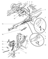 2002 Dodge Durango Parking Brake Cable Diagram - 52078977AD