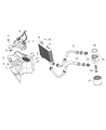 Ram Coolant Filter Diagram - 4884899AB