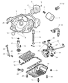 2004 Dodge Intrepid Oil Pan Diagram - 4792956AA