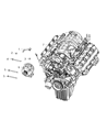 Dodge Durango Alternator Diagram - 68403125AB