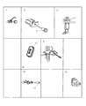Dodge Ram Wagon A/C Switch Diagram - 5011217AA