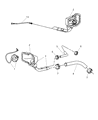 Chrysler PT Cruiser Gas Cap Diagram - 5278632AE