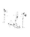 2018 Jeep Compass Seat Belt Diagram - 6EJ56DX9AE