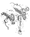 Dodge Durango Evaporator Diagram - 5134388AB