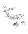 Dodge Sprinter 3500 Intake Manifold Diagram - 5136769AA