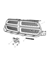 Dodge Durango Grille Diagram - 55079364AC