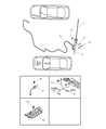 Chrysler Antenna Mast Diagram - MR397979