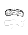Jeep Instrument Cluster Diagram - 5172928AB