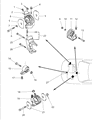 Chrysler Sebring Engine Mount Diagram - MB911549