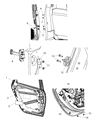 Dodge Dart Door Check Diagram - 68082443AH