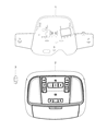 Dodge Durango Dome Light Diagram - 1VS251DAAD