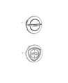 Chrysler Wheel Cover Diagram - 1LB74LD2AB