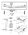 2006 Jeep Liberty Bump Stop Diagram - 52088705AE