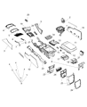 Chrysler Armrest Diagram - 6TE18ML2AA