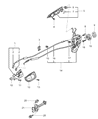 Chrysler Sebring Door Lock Actuator Diagram - MR970918