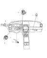 Chrysler 300 Headlight Switch Diagram - 68240386AB