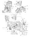 Chrysler Pacifica Trunk Lid Latch Diagram - 4719860AC