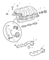 Chrysler Crossfire Intake Manifold Diagram - 5179739AA