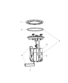 Chrysler Fuel Level Sensor Diagram - 68030923AB