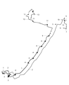 Jeep Wrangler Brake Line Diagram - 68396065AA