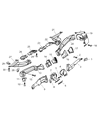 2007 Dodge Sprinter 3500 Air Duct Diagram - 68004779AA