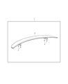 2014 Dodge Charger Spoiler Diagram - 82213028AB