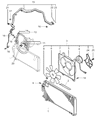 Chrysler A/C Compressor Cut-Out Switches Diagram - MR513123