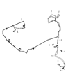 Jeep Wrangler Brake Line Diagram - 68282409AC