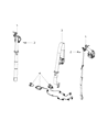 2017 Jeep Cherokee Seat Belt Diagram - 1UU52LC5AD