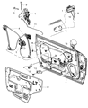 Dodge Challenger Door Latch Assembly Diagram - 4589603AB