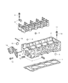 Chrysler PT Cruiser Cylinder Head Diagram - RX149289AA
