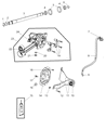 Dodge Nitro Transfer Case Seal Diagram - 5066066AA