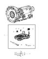 Dodge Durango Valve Body Diagram - 68259301AD