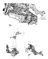 2012 Ram 1500 Engine Mount Diagram - 52122805AD