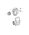 Jeep Grand Cherokee Alternator Diagram - 4801250AC