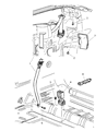 2005 Dodge Durango Seat Belt Diagram - 5HQ081D1AC